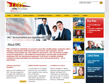 Tablet Screenshot of orc.com